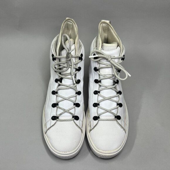 Puma Men's Size 10 The Ren Boot White Leather High Top Sneakers - Picture 3 of 12